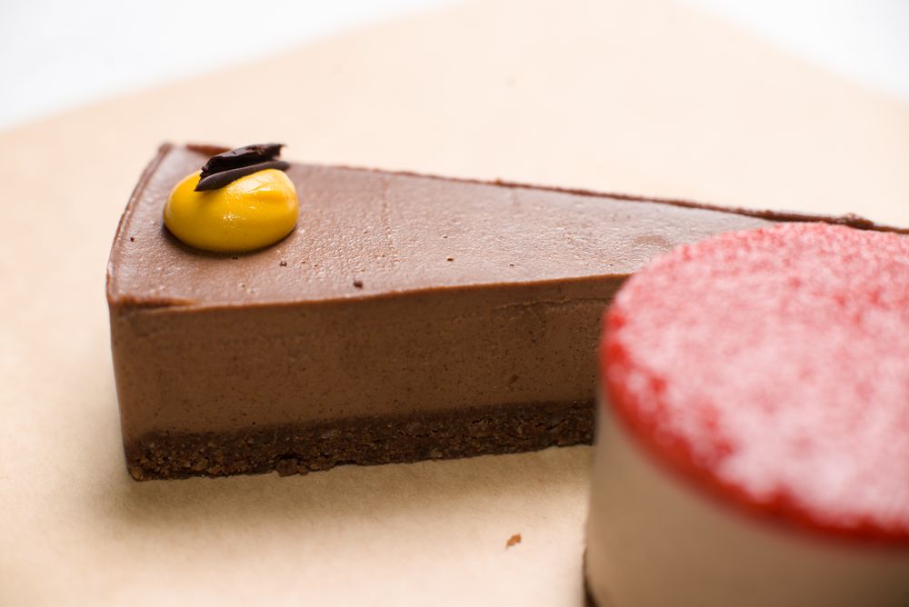 Entremets chocolat-passion · 6 pers.